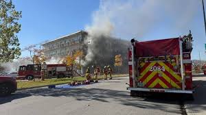 Major fire engulfs four-storey building in Montreal’s Saint-Michel district