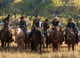 Кевин костнер, люк граймс, келли рейлли и др. Yellowstone Series Photography Paramount Press Site