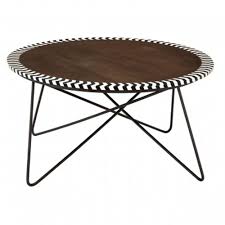 This allows you to easily grab any drinks or food off the tabletop. Artisan Round Coffee Table Dining Coffee Tables