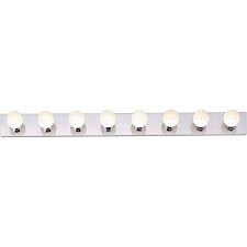 This vanity features a modern vessel sink and porcelain countertop. Nuvo Sf77 195 8 Traditional Bathroom Vanity Light Bar 48 Inches 100 Watts 120 Volts Polished Chrome Vanity Lighting Fixtures Amazon Com