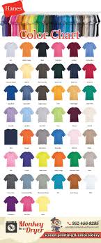 Hanes Color Chart Bahangit Co