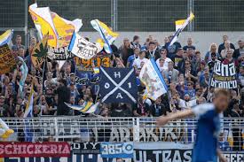Blue taurus, fc hansa rostock. Dfb Investigates Hansa Rostock After Fish Fly In Jena Bavarian Football Works