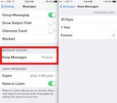 Another way to delete a conversation: How To Automatically Delete Old Messages From Iphone Ipad Osxdaily