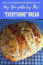 We Love Everything Bagels Crackers Why Not Bake Some Bread Using Everything Topping This In 2020 Bread Recipes Homemade Artisan Bread Recipes Dutch Oven Bread