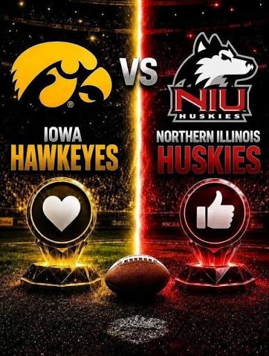 Iowa City, IA Hawkeyes vs. Northern Illinois Huskies 2026 Season Opener  Schedule