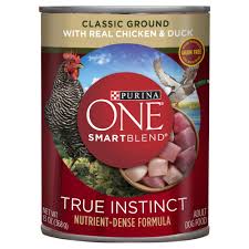 Purina One True Instinct Chicken Duck Loaf Wet Dog Food