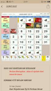 Logo, tema dan lagu hari kebangsaan 2018. Malaysia Calender 2019 Apps Bei Google Play