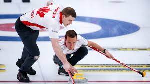 Two teams, each with four players, take turns sliding heavy, polished granite stones, also called rocks. Canada Clinches Spot In Men S Curling Competition At 2022 Olympics