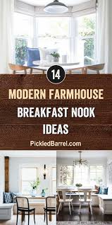 Here we share our gallery of kitchen office nook design ideas. Modern Farmhouse Breakfast Nook Ideas Pickled Barrel