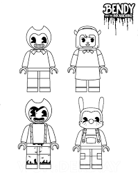 Prizes awarded for slime mold research. Lego Bendy And Friends From Bendy And The Ink Machine Coloring Pages Bendy Coloring Pages Coloring Pages For Kids And Adults