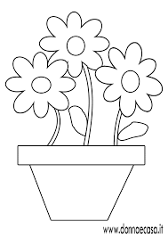 Bambina felice con la tv di sorveglianza telecomandata. Disegni Vasi Con Fiori Coloring And Drawing