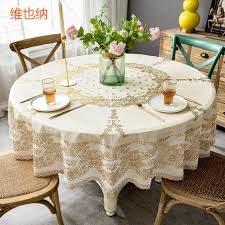 We provide tablecloths that fit your needs and budget for your next wedding, special event, or your table at home! European Style Pvc Round Tablecloth Waterproof And Oil Proof Disposable Gilt Table Cloth Large Round Tablecloth For Home Tablecloths Aliexpress