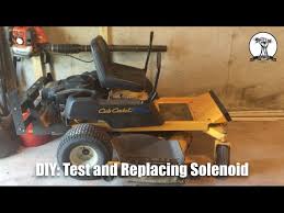 Cub cadet rzt 50 manual online: Fixed Mower Will Not Start Diagnose And Replace Faulty Solenoid Cub Cadet Rzt Youtube