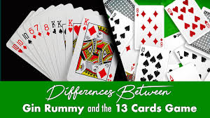 The suits are ranked with hearts being the highest, then diamonds, clubs, and spades. Difference Between Gin Rummy And 13 Card Rummy