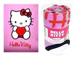 Hallo kitty kinder decke baby decke neugeborenen baumwolle decke baby doppel. Kinderzimmer Hello Kitty Fleecedecke Polar Decke Rosa Herz Decke 125x160 Cm Baby Agb Lv