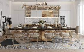 We carry full italian dining room designed sets, or you can purchase dining room tables or dining room chairs separately. 10 Exclusive Furniture Designs For Your Luxury Dining Room