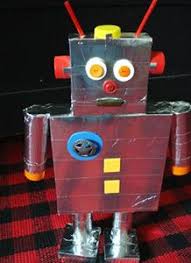 Building robot droids out of junk is a perfect way to create amazing recycled crafts for kids. Easy To Make Projects Recycled Crafts Kids Robot Craft Crafts For Kids