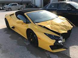 Salvage 2018 Lamborghini Huracan Super Cars Salvage Cars Cool Cars
