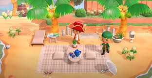 Animal Crossing Nh Beach Picnic Area In 2020 Animal Crossing Animal Crossing Guide Qr Codes Animal Crossing