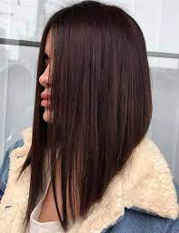 Extra Long Angled Straight Bob Longbobs Angled Bob Hairstyles Long Bob Hairstyles Long Bob Haircuts