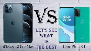 apple iphone 12 pro max vs oneplus 8t 1099 vs 699 apple s flagship vs oneplus s flagship let s see which one is best https yo apple iphone iphone oneplus