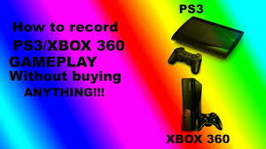 My laptop has the minimal system requirement. How To Record Ps3 Xbox 360 Gameplay Without Buying Anything Youtube