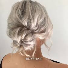 Messy buns for short hair can make you look stunning whatever the occasion. Textured Donut Bun Trick On Short Hair Short Hair Bun Hair Donut Bun Hairstyles