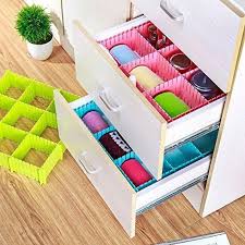 These drawer organizers are fully customizable! Brand New 2019 6 Pcs Adjustable Drawer Organizer Board Storage Boxes Home Decor Wardrobe Brief Clothes Box Divider Buy Online At Best Prices In Pakistan Daraz Pk