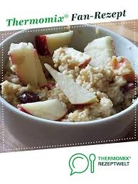 apfel zimt hirse creme vegan rezept rezepte lebensmittel essen rezepte thermomix