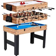 Multi Game Table Soccer Pool Hockey Foosball Table Air Hockey Entertain Arcade Mdsports Mesa De Billar Plegable Mesa De Billar Juegos Para Fiestas Infantiles