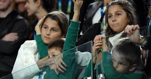 Myla rose and charlene riva were born july 23 2009. Roger Federer His Kids Don T Like Tennis Tennisnet Com