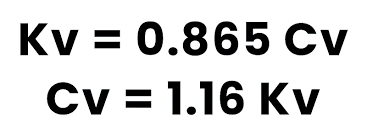 流量系数Cv和Kv，阀门尺寸选择指南，Understanding Flow Coefficient: A Guide for Valve Sizing  - CAD2D3D.com