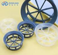 Plastic Random Packing 16mm Plastic PP PE CPVC Cascade Mini Ring
