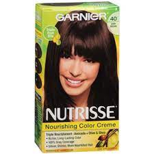 I tried this specifically because it showed options for unbleached hair. Garnier Nutrisse Nourishing Hair Color Creme Dark Brown 40 1 Each Walmart Com Walmart Com