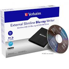 I want to copy a file onto a dvd from a flash drive. Verbatim Slimline External Blu Ray Dvd Burner M Disc Ready Bdxl 8x Dvd 6x Bd Usb 3 0 Black