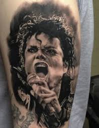 Get a huge, winged version of the king of pop on his calf. Best 26 Michael Jackson Tattoos Ever Nsf Music Magazine