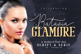 Batavia Glamore Font Duo