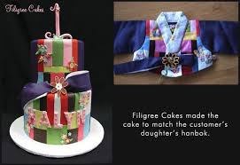 Korean Hanbok Inspired Dol Cake Cake 40th Birthday Cakes First Birthday Cakes