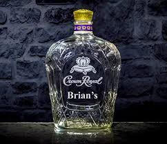 The classic crown royal, crown royal deluxe comes in the signature purple pouch and can be found virtually everywhere. Amazon Com Crown Royal Whisky Personalized Engraved Bottle Decanter Handmade