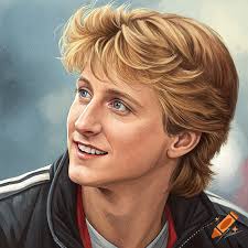 Portrait of a Young John Taylor From Duran Duran created