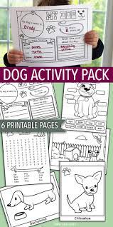 Pet dogs have many of the characteristics of wild dogs. Printable Dog Activity Pack For Kids Coloring Pages And More Sunny Day Family
