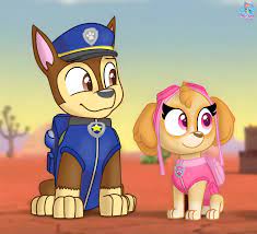 Chase X Skye Icon Chase Paw Patrol Paw Patrol Paw