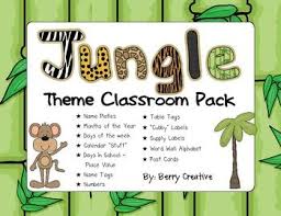 Jungle Theme Classroom Pack Jungle Theme Classroom Classroom Themes Safari Theme Classroom