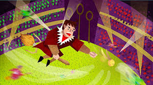 Harry Potter And The Goblet Of Fire Quidditch World Cup Scene Quidditch World Cup Harry Potter Cartoon Harry Potter Art Harry Potter