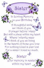 Birthday Wishes In Heaven Sister Sister Rememberance Sister Birthday Quotes Birthday In Heaven Mom Mom Birthday Quotes