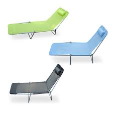 Outdoor Folding Reclining Beach Sun Patio Chaise Lounge Chair Pool Lawn Lounger