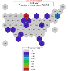 BUBOLZ Last Name Statistics by MyNameStats.com