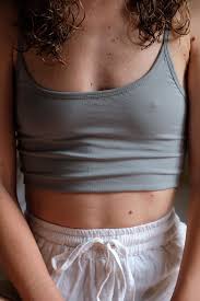 Organic Cotton Double Layered Bralette