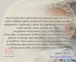 До конца года остаётся 216 дней. Codzienna Modlitwa 29 Maja Ogrod Sw Rity Augustianki