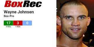 BoxRec: Wayne Johnsen